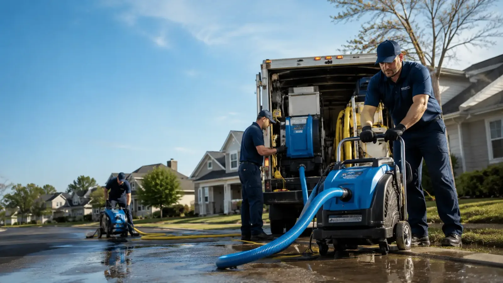 Flood Damage Cleanup in Des Lacs, ND